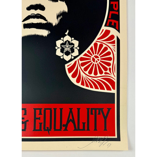 SHEPARD FAIREY (OBEY GIANT) - 2007 - AFROCENTRIC (RED)