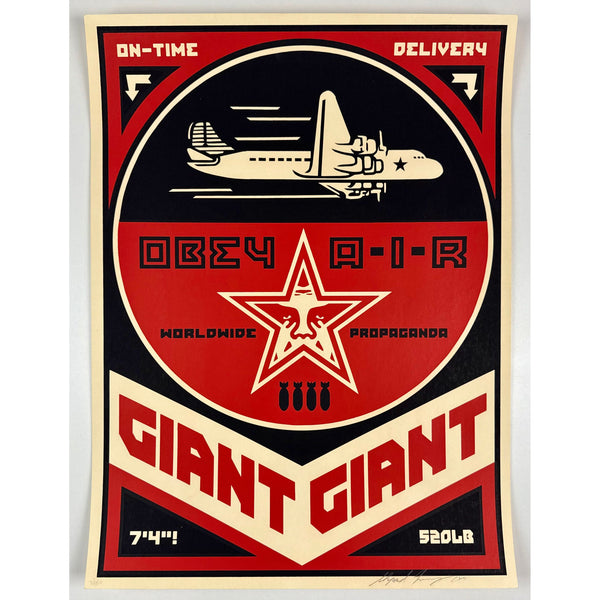 SHEPARD FAIREY (OBEY GIANT) - 2000 - OBEY AIR