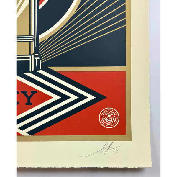 SHEPARD FAIREY (OBEY GIANT) - 2014 - ENDLESS POWER (LARGE FORMAT)