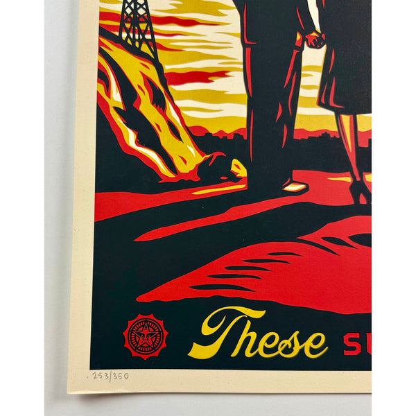 SHEPARD FAIREY (OBEY GIANT) - 2007 - THESE SUNSETS ARE TO DIE FOR