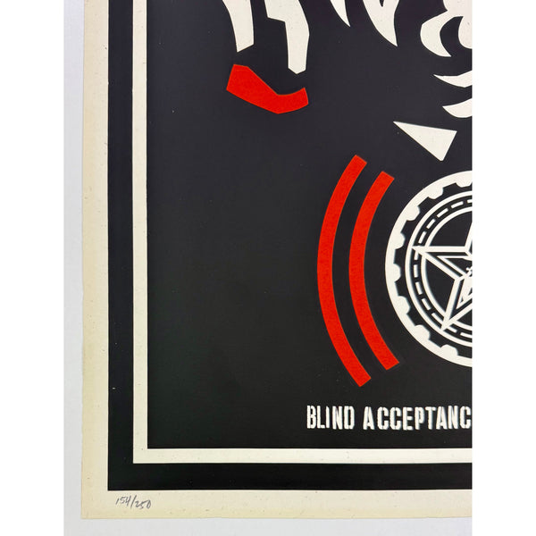 SHEPARD FAIREY (OBEY GIANT) - 2002 - OBEY WITH CAUTION