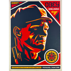 SHEPARD FAIREY (OBEY GIANT) - 2000 - WORKER (OBEY GIANT WORKER)