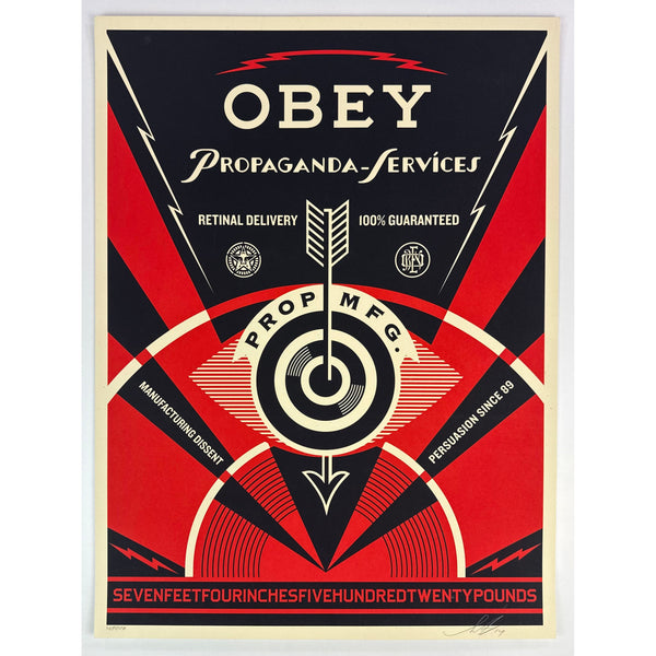 SHEPARD FAIREY (OBEY GIANT) - 2014 - PROPAGANDA SERVICES EYE