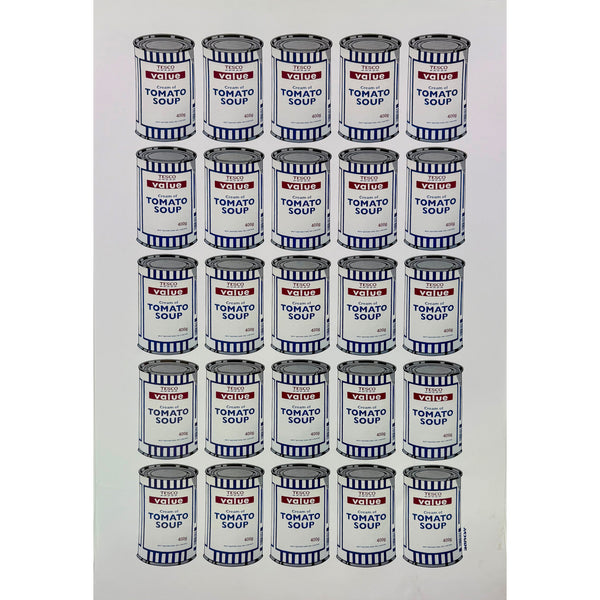 BANKSY - 2006 - SOUP CAN POSTER