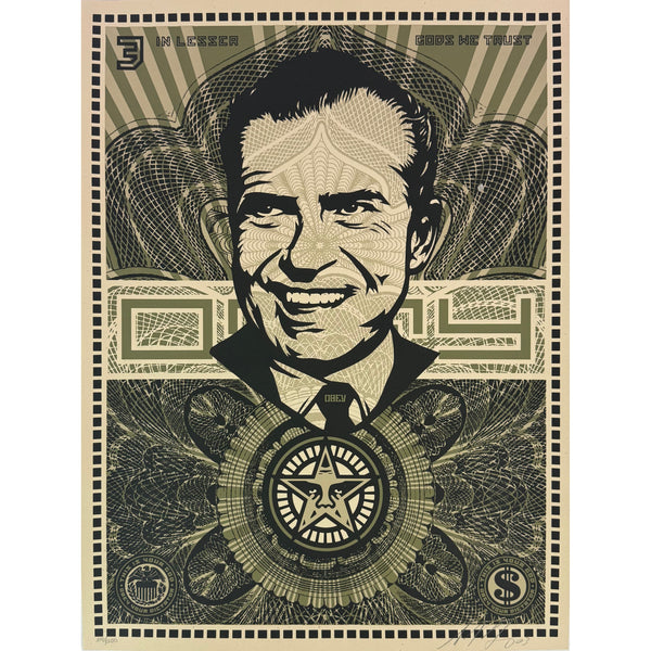 SHEPARD FAIREY (OBEY GIANT) - 2003 - NIXON MONEY