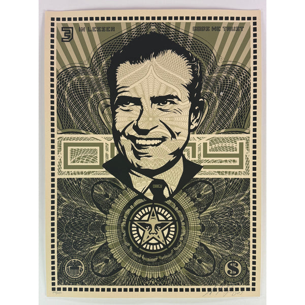 SHEPARD FAIREY (OBEY GIANT) - 2003 - NIXON MONEY