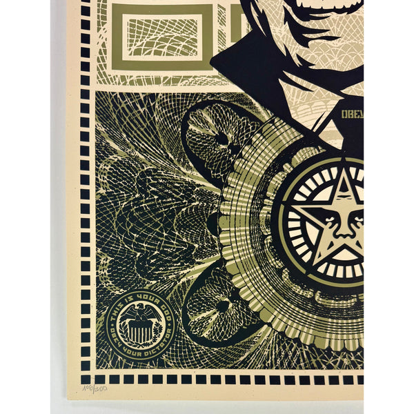 SHEPARD FAIREY (OBEY GIANT) - 2003 - NIXON MONEY
