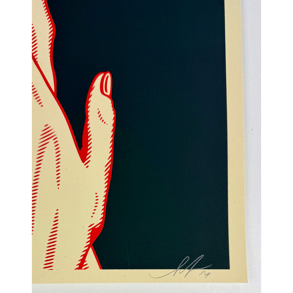 SHEPARD FAIREY (OBEY GIANT) - 2014 - INTERPOLATION (DIPTYCH)