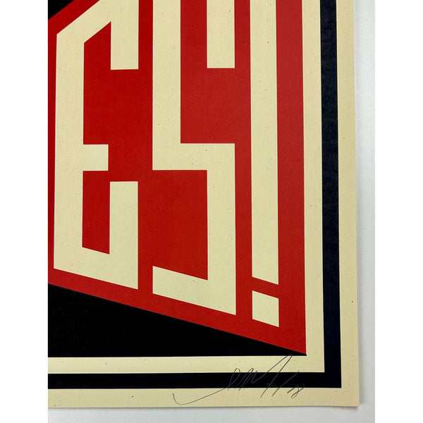 SHEPARD FAIREY (OBEY GIANT) - 2008 - AFTERNOONS SAY YES!