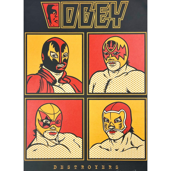 SHEPARD FAIREY (OBEY GIANT) - 2001 - DESTROYERS