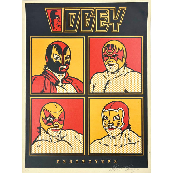 SHEPARD FAIREY (OBEY GIANT) - 2001 - DESTROYERS