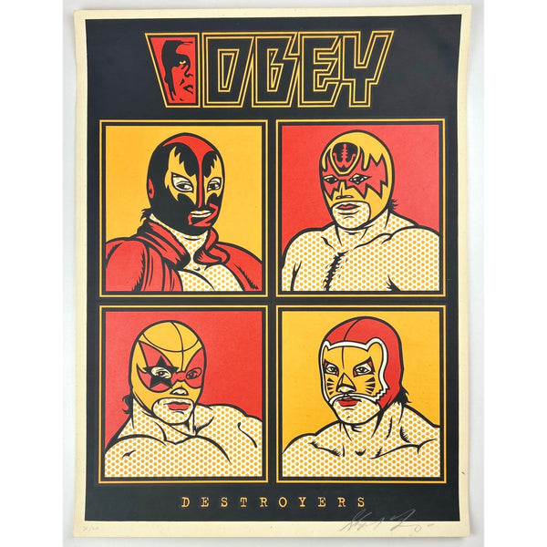 SHEPARD FAIREY (OBEY GIANT) - 2001 - DESTROYERS