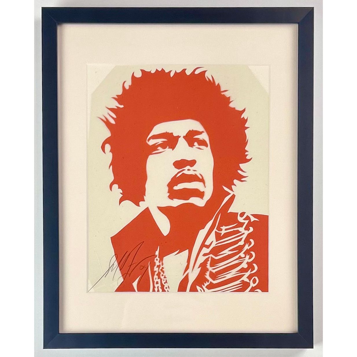 SHEPARD FAIREY (OBEY GIANT) - 2004 - JIMI HENDRIX (RUBYLITH)