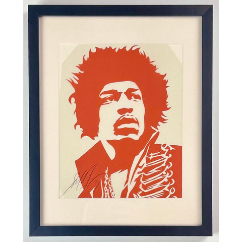 SHEPARD FAIREY (OBEY GIANT) - 2004 - JIMI HENDRIX (RUBYLITH)