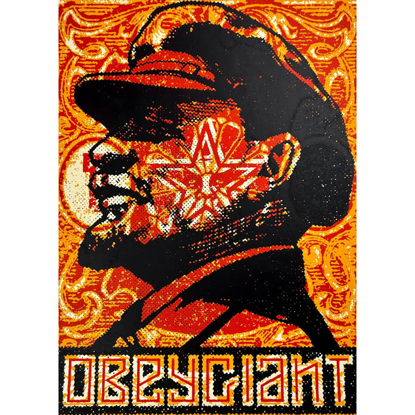 SHEPARD FAIREY (OBEY GIANT) - 2000 - LENIN STAMP