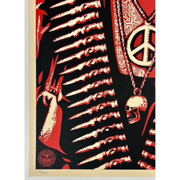 SHEPARD FAIREY (OBEY GIANT) - 2008 - DUALITY OF HUMANITY 1