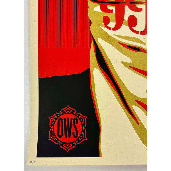SHEPARD FAIREY (OBEY GIANT) - 2012 - OCCUPY PROTESTER (99% VARIANT)