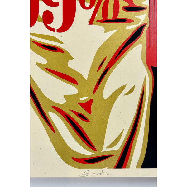 SHEPARD FAIREY (OBEY GIANT) - 2012 - OCCUPY PROTESTER (99% VARIANT)