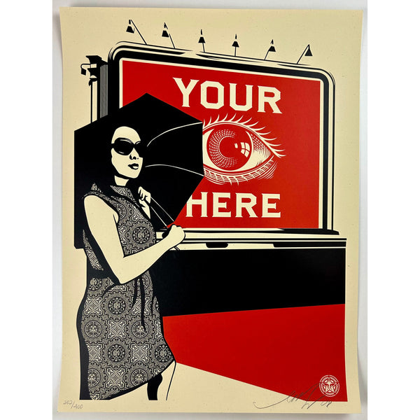 SHEPARD FAIREY (OBEY GIANT) - 2008 - OBEY BILLBOARD (EYE)