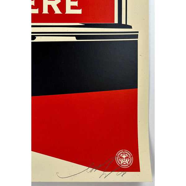 SHEPARD FAIREY (OBEY GIANT) - 2008 - OBEY BILLBOARD (EYE)
