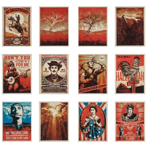 SHEPARD FAIREY (OBEY GIANT) - 2012 - AMERICANA BOX SET