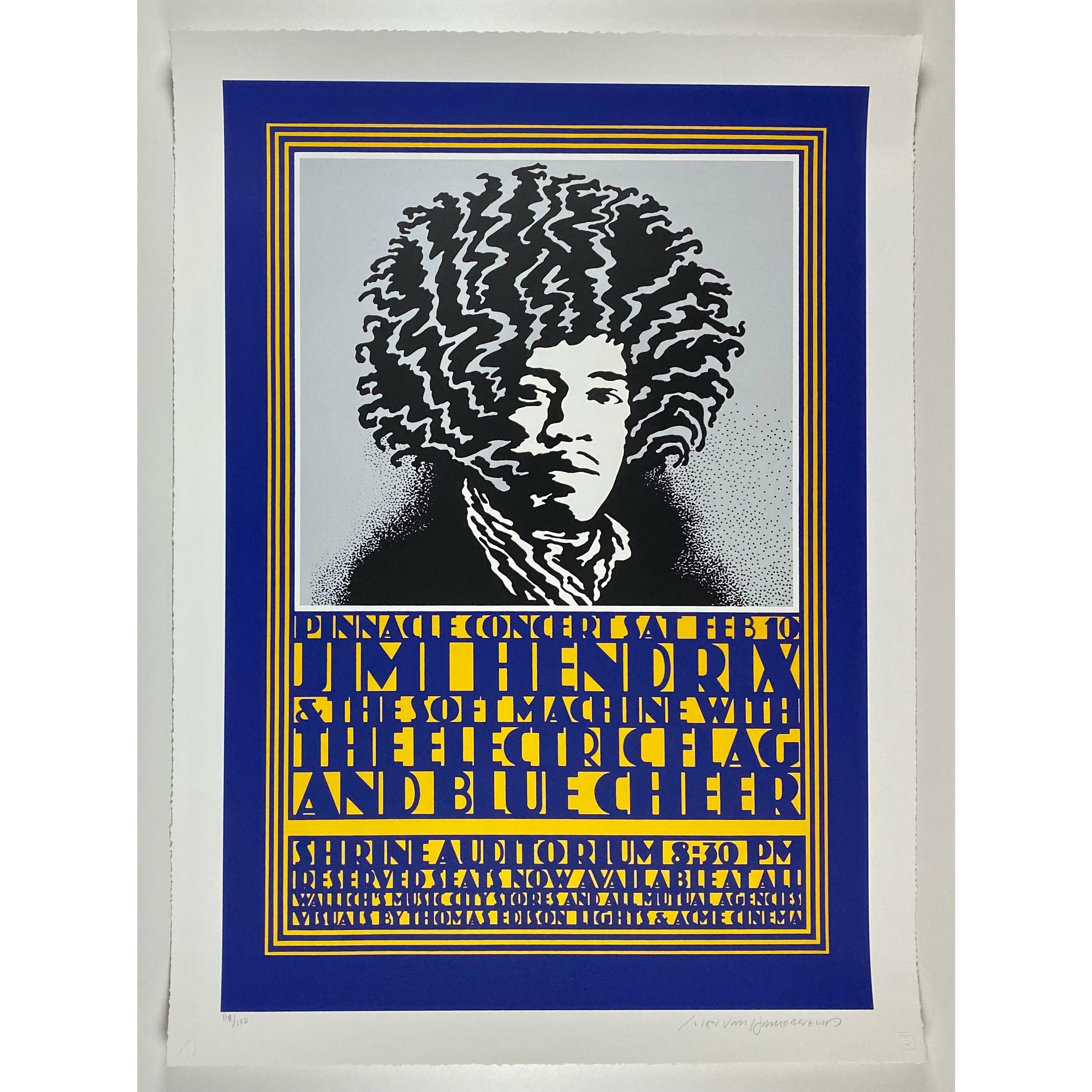 JOHN VAN HAMERSVELD - 2013 - PINNACLE HENDRIX COMMEMORATIVE EDITION