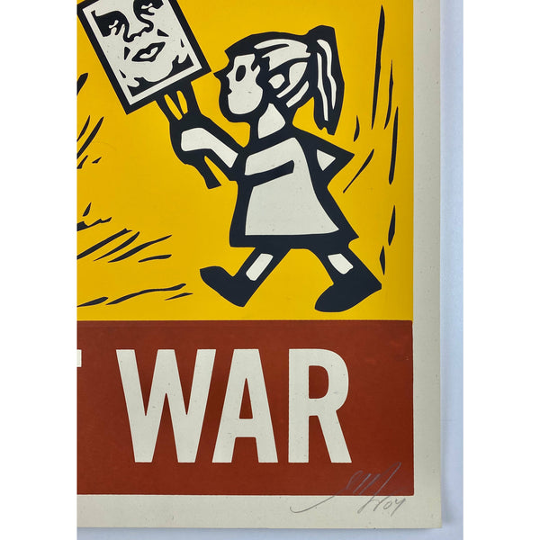 SHEPARD FAIREY (OBEY GIANT) - 2004 - MAKE ART NOT WAR