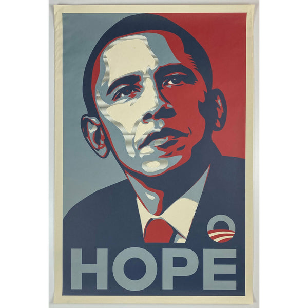 SHEPARD FAIREY (OBEY GIANT) - 2008 - OBAMA HOPE (CAMPAIGN EDITION)