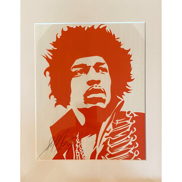 SHEPARD FAIREY (OBEY GIANT) - 2004 - JIMI HENDRIX (RUBYLITH)