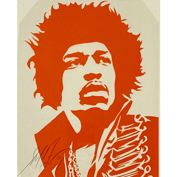 SHEPARD FAIREY (OBEY GIANT) - 2004 - JIMI HENDRIX (RUBYLITH)