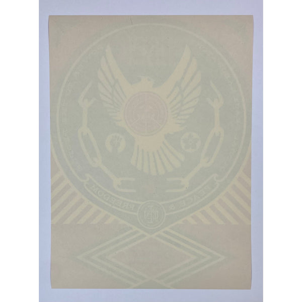 SHEPARD FAIREY (OBEY GIANT) - 2014 - PEACE & FREEDOM DOVE (PASTER)