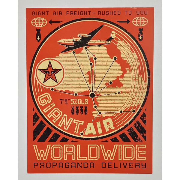 SHEPARD FAIREY (OBEY GIANT) - 2000 - OBEY GIANT WORLDWIDE / STARSCAPE 2000