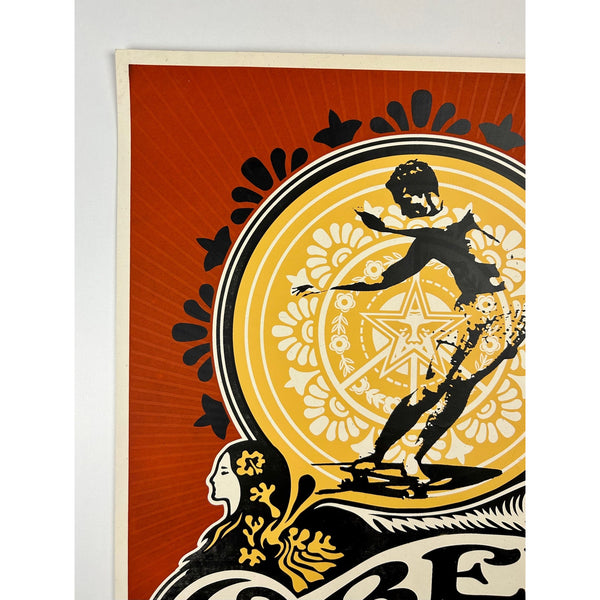 SHEPARD FAIREY (OBEY GIANT) - 2005 - HAWAII SKATER (TEST PRINT)
