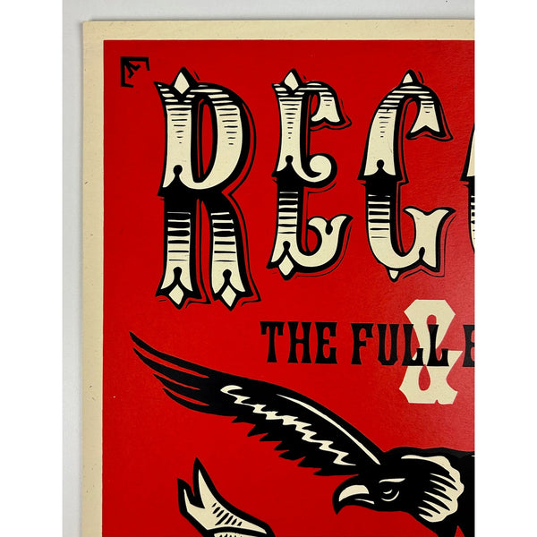 SHEPARD FAIREY (OBEY GIANT) - 2001 - REGGIE & THE FULL EFFECT (SIGNED)