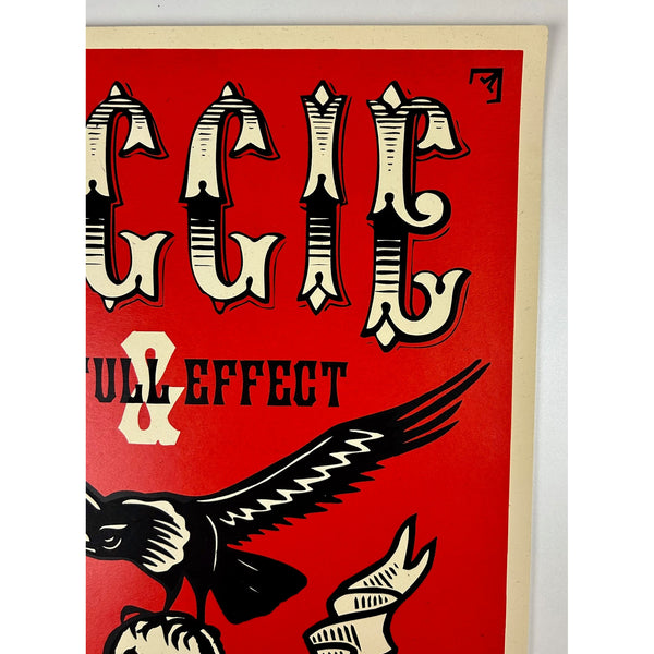 SHEPARD FAIREY (OBEY GIANT) - 2001 - REGGIE & THE FULL EFFECT (SIGNED)