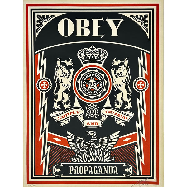 SHEPARD FAIREY (OBEY GIANT) - 2004 - OBEY LIONS