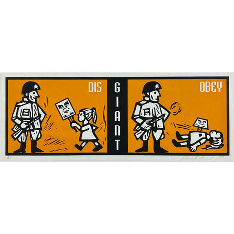 SHEPARD FAIREY (OBEY GIANT) - 1997 - DIS OBEY