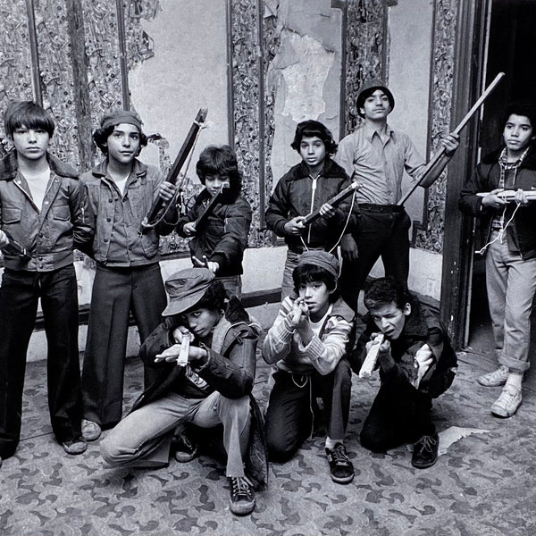 MARTHA COOPER - 1978 - THE CADETS WITH WOODEN GUNS IN THEIR CLUBHOUS