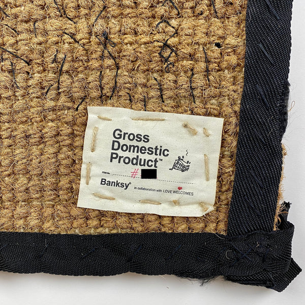 BANKSY - 2019 - GROSS DOMESTIC PRODUCT / WELCOME MAT (1st EDITION)