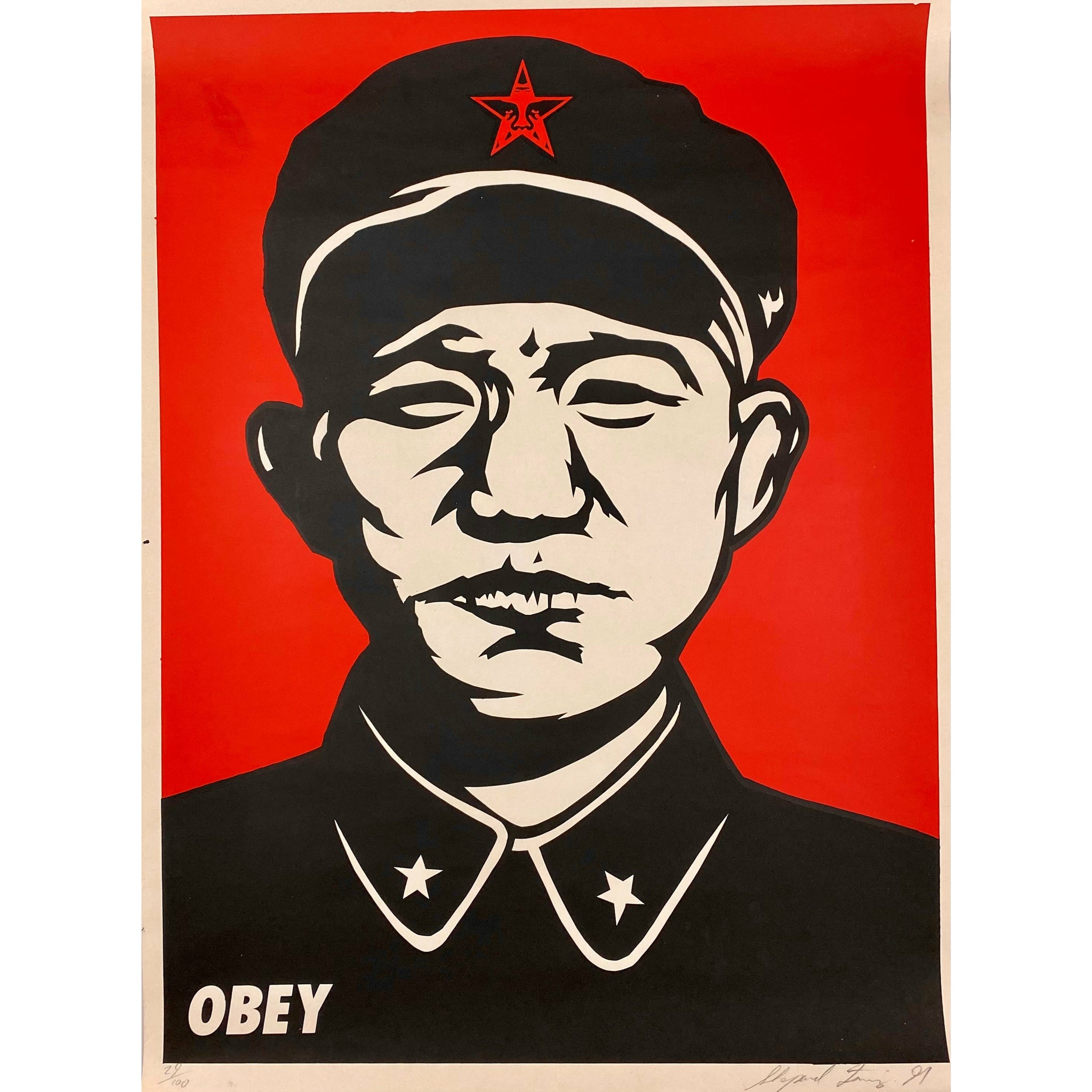 SHEPARD FAIREY (OBEY GIANT) - 1997 - CHINESE SOLDIER